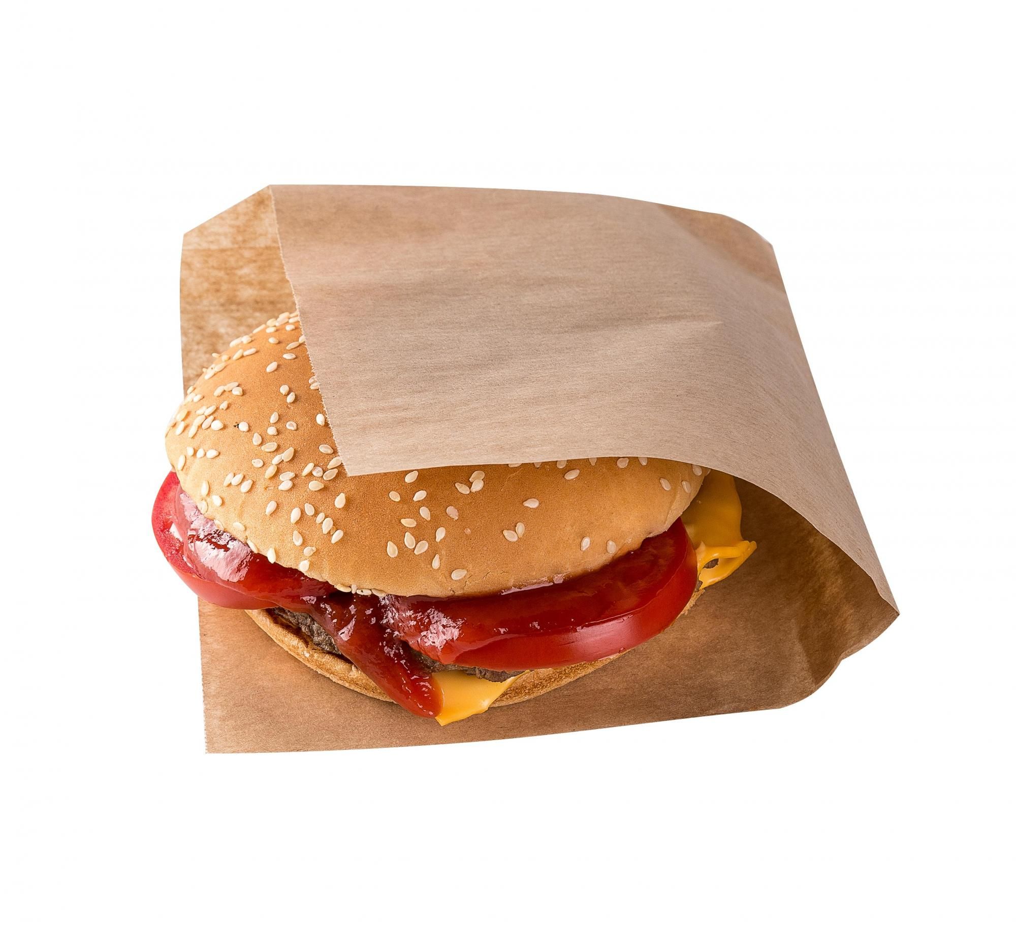 Бумажный уголок Eco Sandwich Bag S, 100х120х50 мм, 2000 шт/уп
