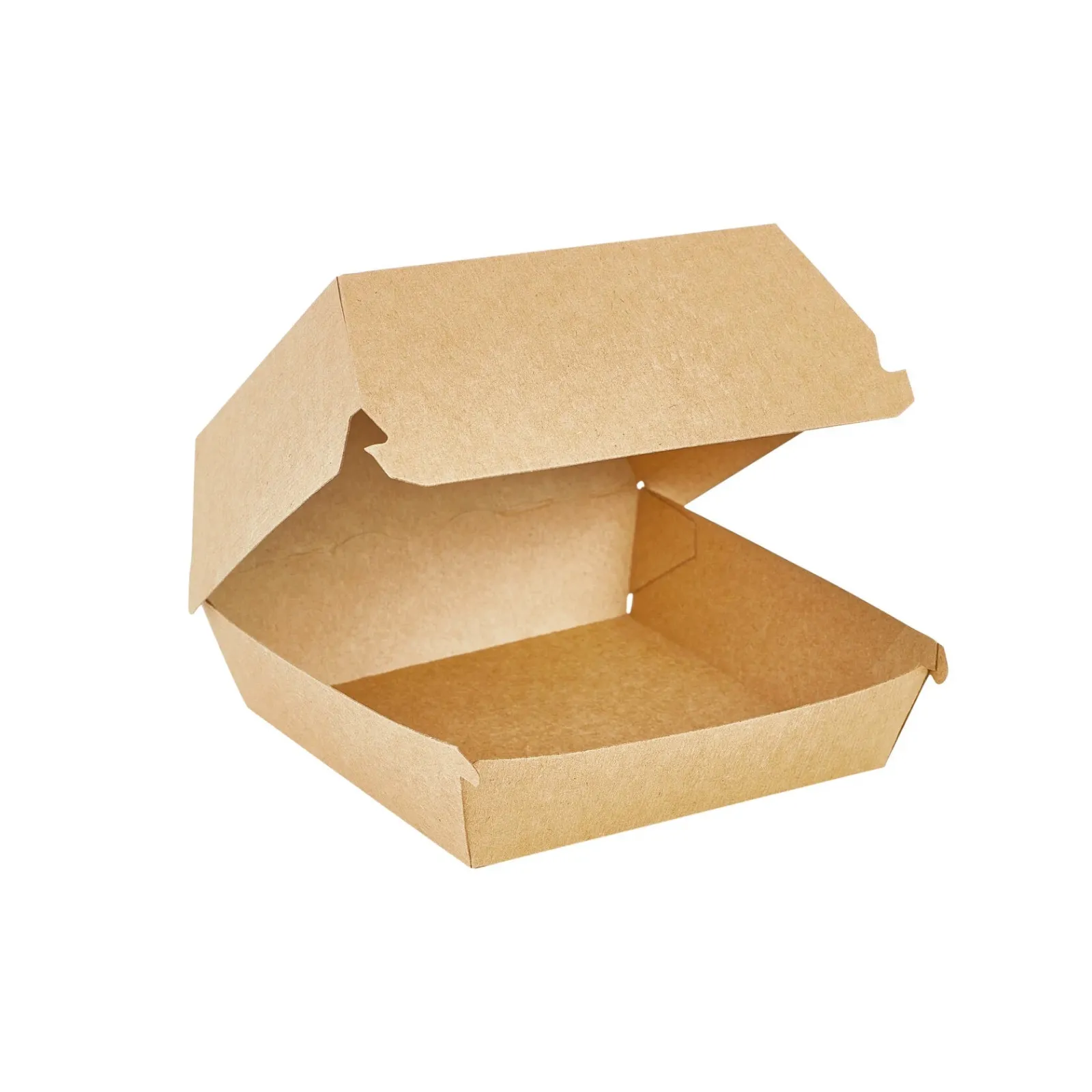 Коробка под бургер OSQ Eco Burger M, 100х100х60 мм, крафт