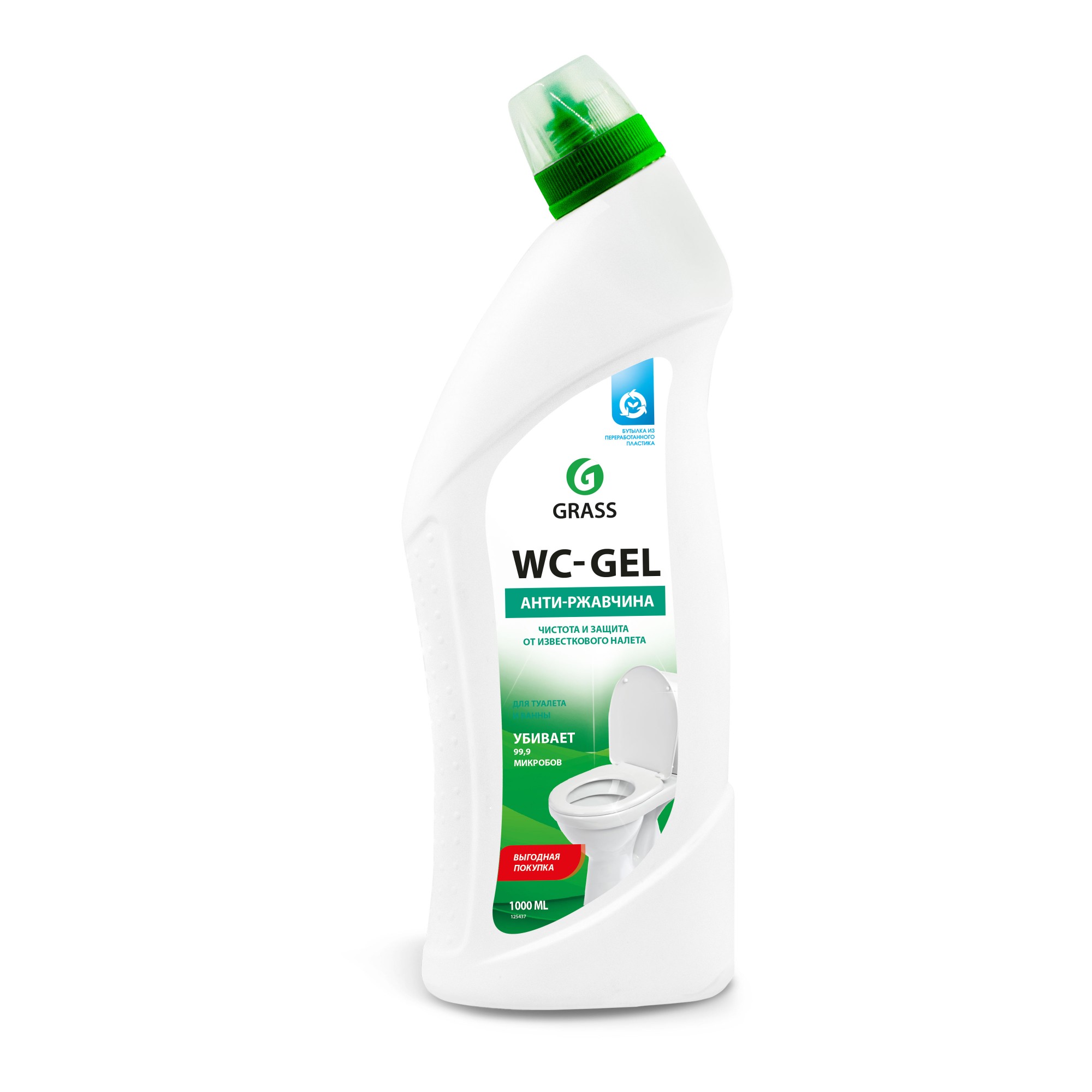 Чистящее средство Grass WC-Gel, 1л